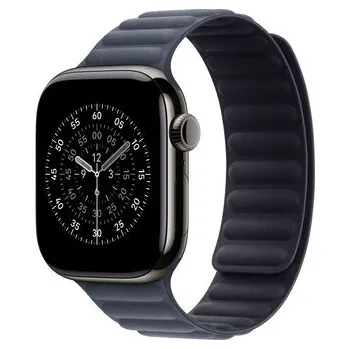 Chytré hodinky Apple Watch 42/41/40/38mm námořnicky modrý magnetický tah S/M