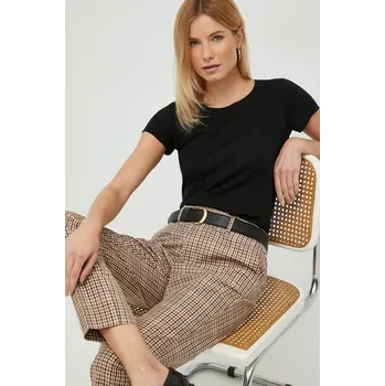 Pánské tričko Tričko Sisley černá barva 3TNHL11A2.100.. 99X, vel. M