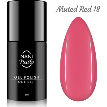Lak na nehty NANI gel lak One Step 5 ml - Muted Red