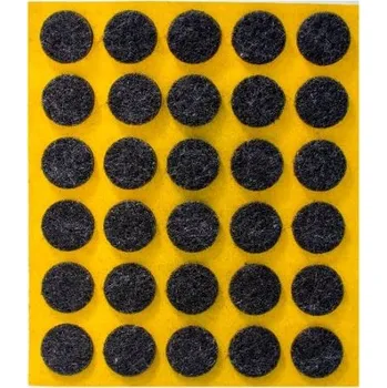 Podložka pod nábytek Filcové podložky Andpol 15 mm 30 ks černé