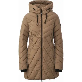Dámský kabát Dámský zimní kabát REDSPOT W25J260 Barva: Béžová, Velikost: XXL