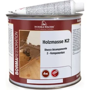 Tmel Borma wachs HOLZMASSE K2 125 ml- dvousložkový tmel ve 3 odstínech - Dub