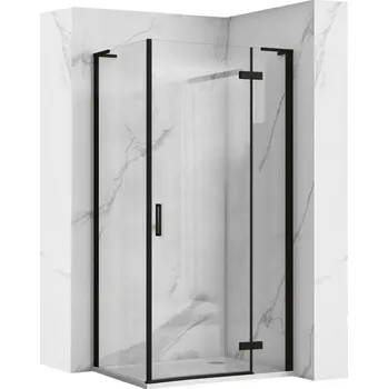 Rea Sprchová kabina REA Hugo Black 80x90 KPL-45221