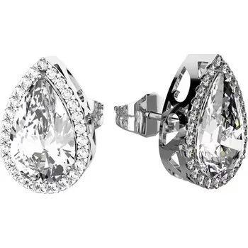 Náušnice Ace Silver - stříbrné náušnice se zirkony