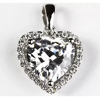 Přívěsek Darcy Silver - stříbrný přívěsek se zirkony