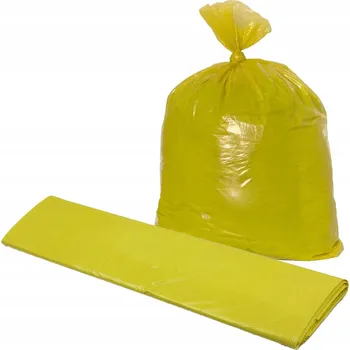 ŽLUTÉ PYTLE NA TŘÍDĚNÍ PLASTU 70x110 120l