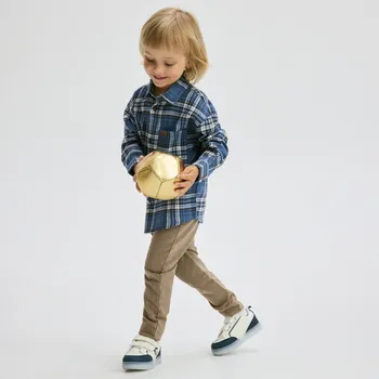 Reserved - Legíny s vysokým podílem bavlny - kávová - 178FI-84X - 178FI-84X-80