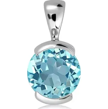 Přívěsek Ilko S Blue Topaz - stříbrný přívěsek s modrým topazem