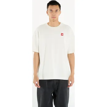 Pánské oblečení Tričko The North Face M Redbox S/S Tee White Dune M