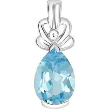 Přívěsek Felipa S Blue Topaz - stříbrný přívěsek s modrým topazem