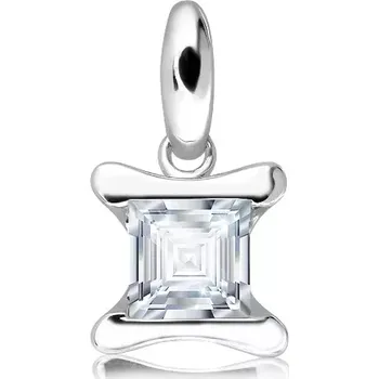 Přívěsek Alesia S White Topaz - stříbrný přívěsek s bílým topazem