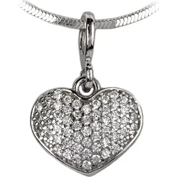 Přívěsek Heartbeat - přívěšek srdíčka se zirkony