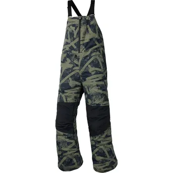 Snowboardové kalhoty Burton Kids' Skylar 2L Bib Pants - forest city streets 128