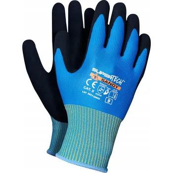 Pracovní rukavice Rukavice Worklink Super Tech Sandy velikost 10 - XL 1 pár