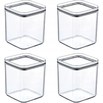 Dóza na potraviny Kuchyňské dózy na sypké potraviny POTZ Store&Fresh 1 L sada 4 ks