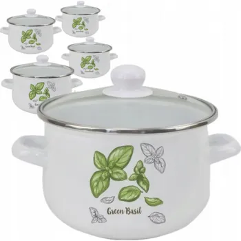 Sada nádobí Sada smaltovaných hrnců KO-0152