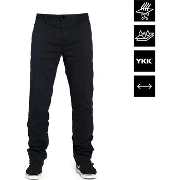 Pánské kalhoty Vodoodpudivé strečové kalhoty Reverb - black velikost 38