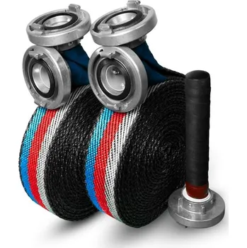 Příslušenství k čerpadlu Sada hadic DIN 60 m - překážky požární sport Proudnice na požární sport: Fialová