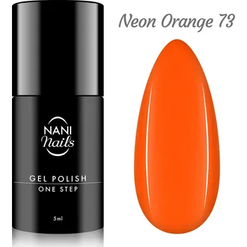 Lak na nehty NANI gel lak One Step 5 ml - Neon Orange