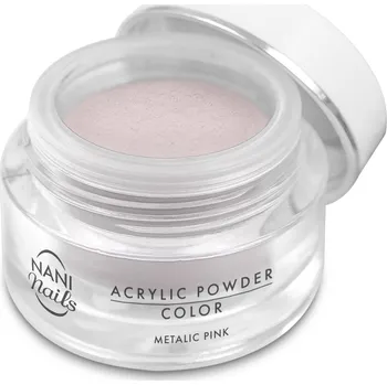 NANI akrylový pudr 3,5 g - Metallic Pink