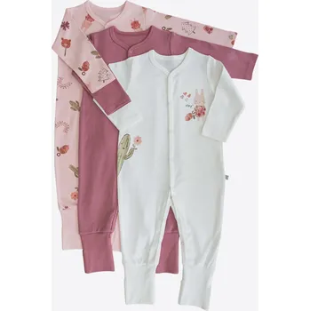 Kojenecká souprava kitikate 3DÍLNÝ SET OVERALŮ - S60250 Velikost: 12 - 18 MĚSÍCŮ