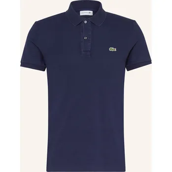 Lacoste Pánská Polokošile Z Piké Slim Fit, tmavě modrá, XXL
