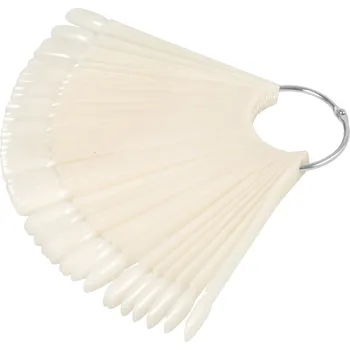 NANI vzorník V12 na laky, gely - Mléčný, 50 pozic, mandle