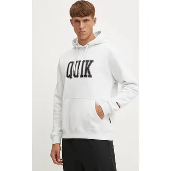 Pánská mikina Mikina Quiksilver Griffin Hoodie AQYFT03407 šedá 90X, vel. M