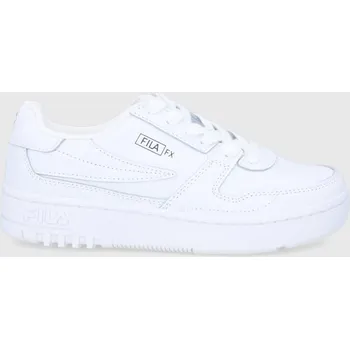 Pánské tenisky Kožené sneakers boty Fila FXVentuno bílá barva, FFW0003 00X, EUR 41