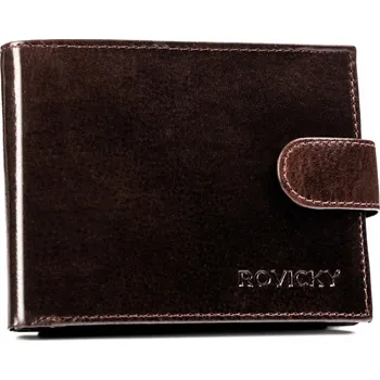 Peněženka Rovicky , přírodní kůže, hnědá - muž