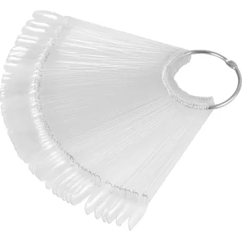 NANI vzorník V13 na laky, gely - Průhledný, 50 pozic, mandle