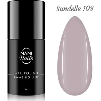 Přípravek na nehty NANI gel lak Amazing Line 5 ml - Sandelle