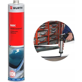 Průmyslové lepidlo Lepidlo na autoskla WURTH BASIC 310 ml