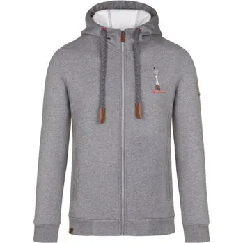 Pánská mikina Pánská mikina Almgwand BREITLEHENALM - šedá 3XL