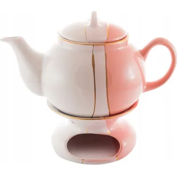 Konvice na čaj Mieroszów Trio porcelán 1 l