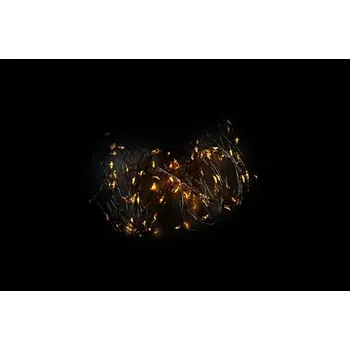 Vánoční světelná dekorace Vánoční LED osvětlení 8 m, 80 LED, teplá bílá