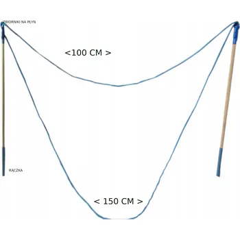 Hra na zahradu Hůlka na obrovské bubliny 250 cm Mýdlové bubliny MEGA FUN