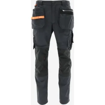 montérky MONTÉRSKÉ KALHOTY DO PASU MONTER SARA černo-oranžové vel. 56