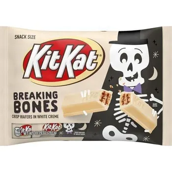 Čokoláda Kit Kat Breaking Bones tyčinky s polevou z bílé čokolády 291 g