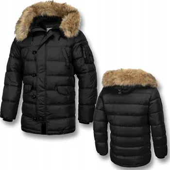 Moto bunda Pitbull pánská bunda parka s kapucí Kingston II, velikost XXL