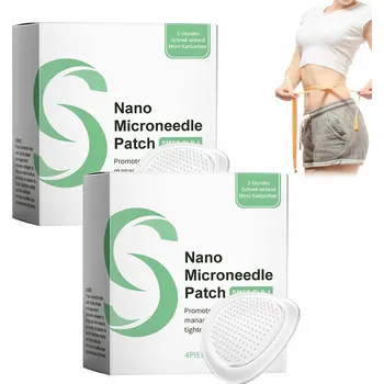 Vrták HUBNOUCÍ NÁPLASTI NA BŘICHO PATCH PŘÍRODNÍ x8 SADA NA HUBNUTÍ