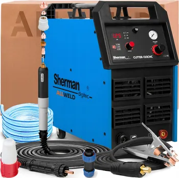 Bezpečnostní kamera PLAZMOVÁ ŘEZAČKA SHERMAN CUTTER 130 CNC 400V, PRO ŘEZ AŽ 45MM, 125A