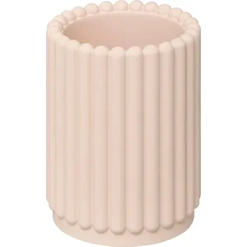 Držák na kartáček KELÍMEK DO KOUPELNY NA KARTÁČKY NA ZUBY RŮŽOVÝ BONBON 10,5 X 7,5 CM