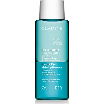 Clarins Instant Eye Make-Up Remover With Alpine Golden Gentian & Cornflower Extracts 125 ml