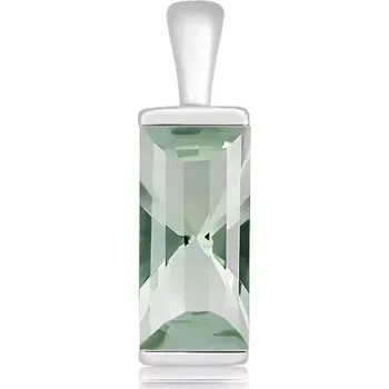 Přívěsek Admir S Green Amethyst - stříbrný přívěsek se zeleným ametystem