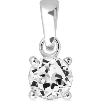 Přívěsek Janus S White Topaz - stříbrný přívěsek s bílým topazem