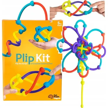 ostatní stavebnice Plip silikonové stavebnice 46 dílů POP senzorické Fat Brain Toy 3+