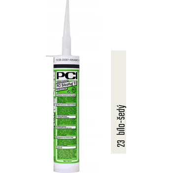 stavební silikon PCI Silcofug Univerzální silikon E 23 bílo-šedý - 310ml