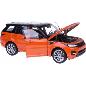 autíčko WELLY RANGE ROVER SPORT ORANŽOVÝ 1:24 NOVÝ KOVOVÝ MODEL 24059