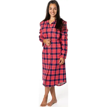 Dámská noční košile LUIZ Dámská flanelová noční košile Tereza 74 Velikost: XXXL